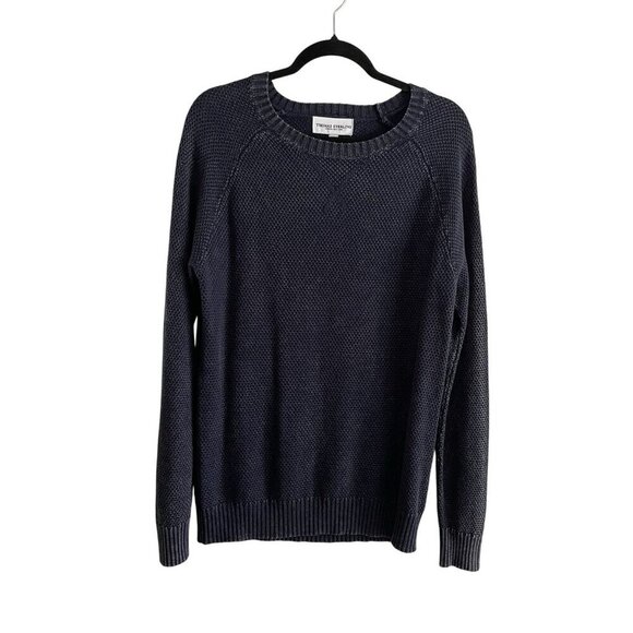 Thomas Sterling Other - Thomas Sterling Men Sz S Navy Crewneck Long Sleeve Pullover Cotton Sweater NWT
